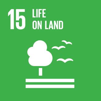 SDG 15 life on land logo
