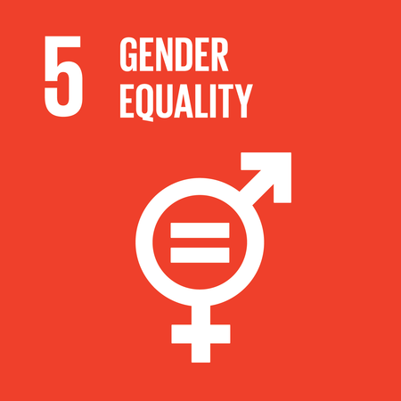 SDG 5 gender equality logo